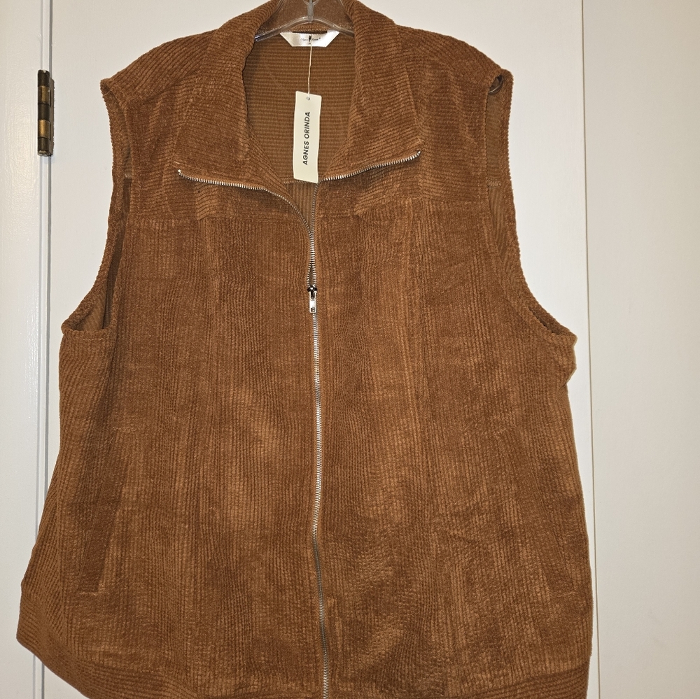 Plus Size Sleeveless Vests